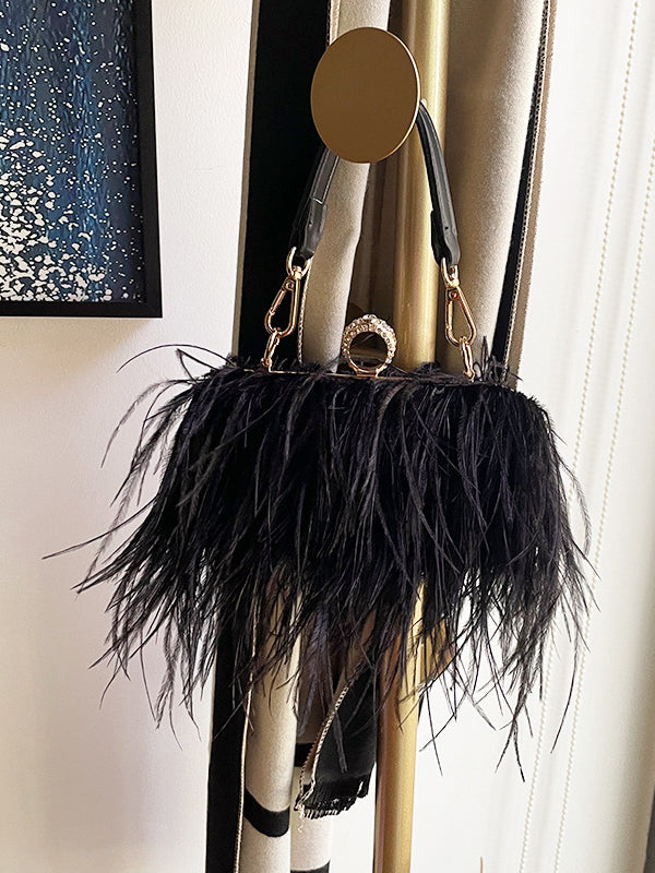 Chains Tasseled Crossbody Bags