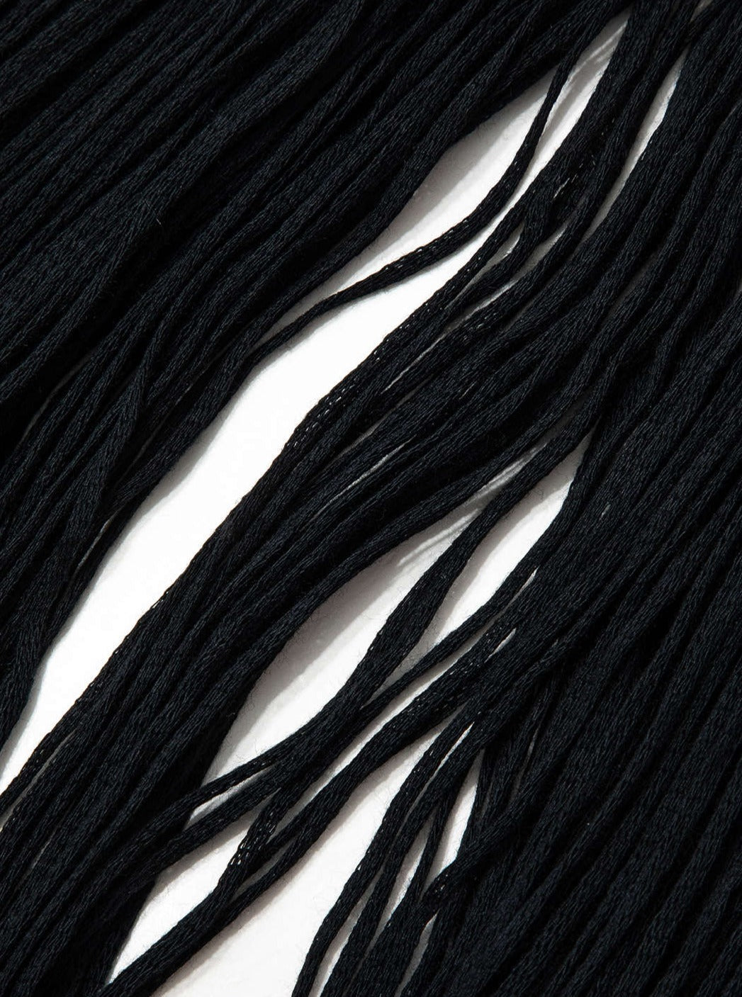 Rainbow Square Pattern Fringe Crochet Knit Cami Top