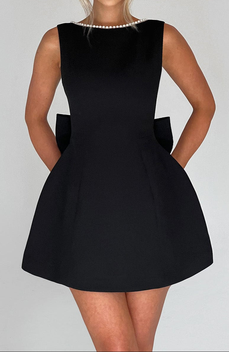 Chloe Mini Dress - Black