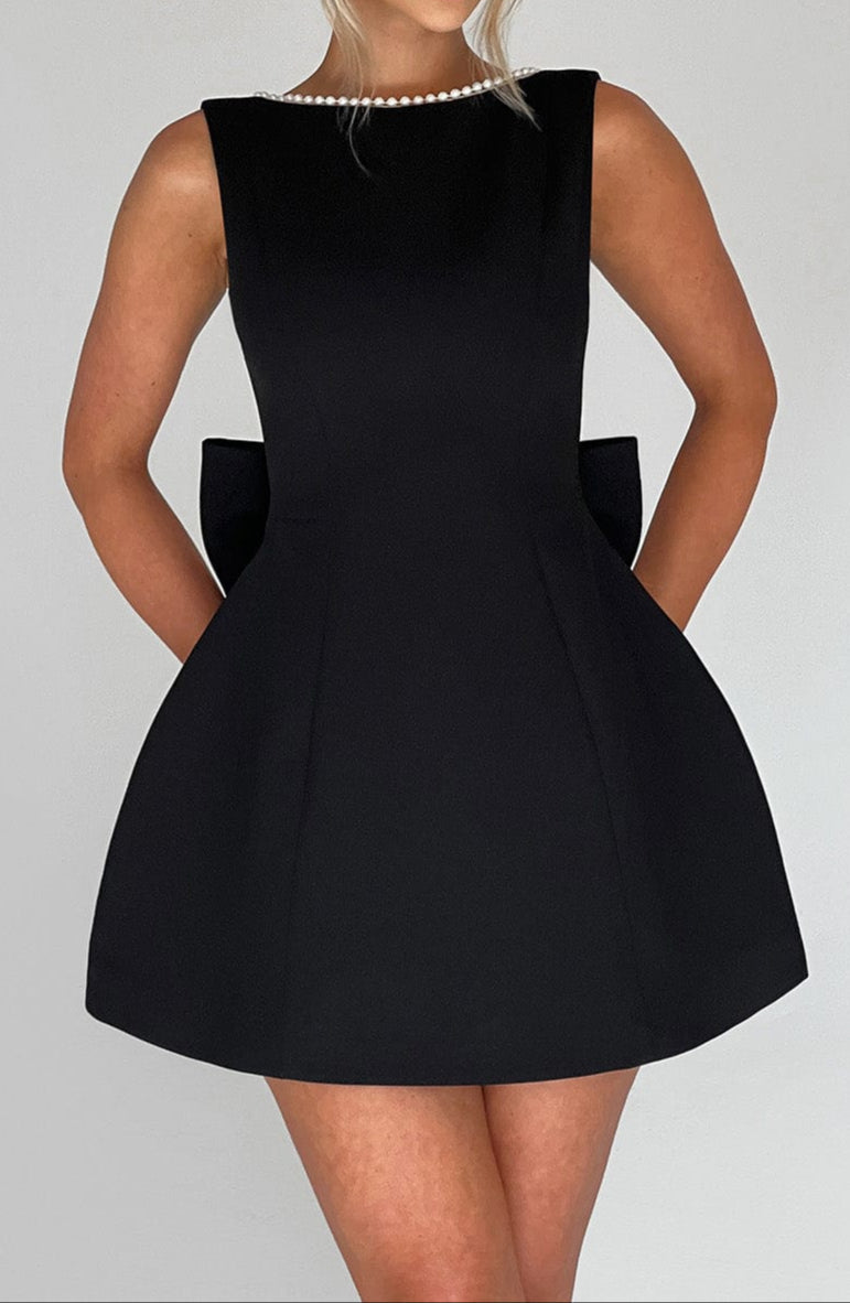 Chloe Mini Dress - Black