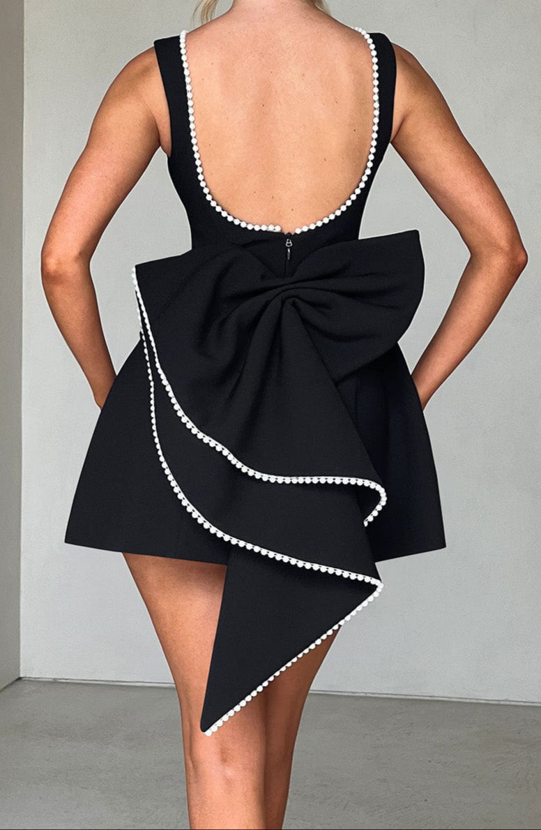 Chloe Mini Dress - Black