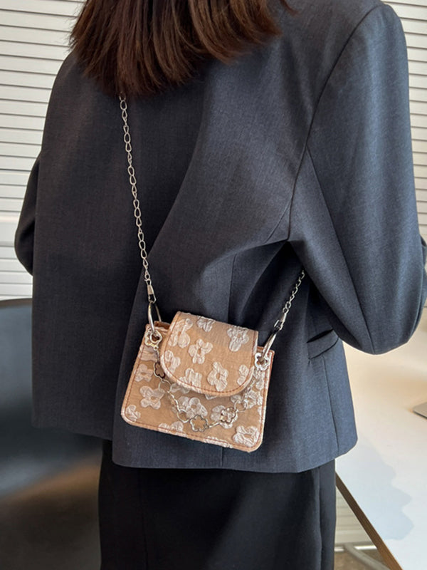 Chains Geometric Satchels Evening Bags & Clutches Crossbody Bags