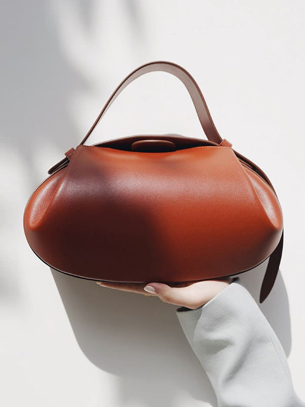 Geometric Pleated Split-Joint Satchels Handbags Crossbody Bags Bags