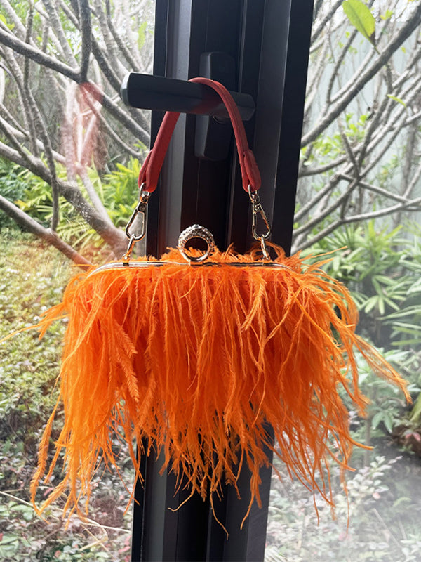 Chains Tasseled Crossbody Bags