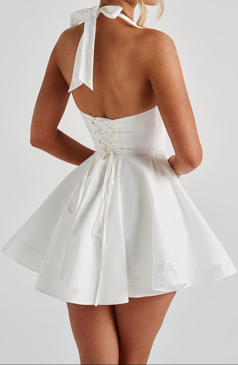 Marta Mini Dress - Ivory