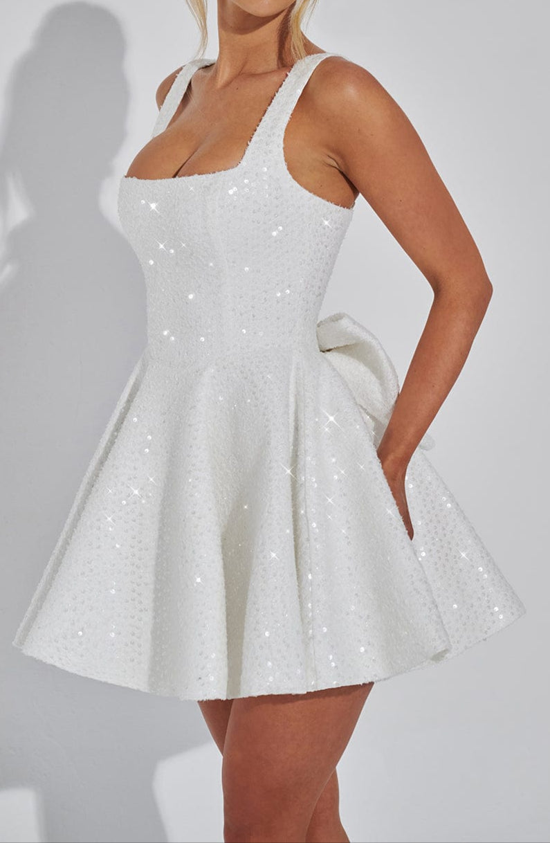 Noa Mini Dress - Ivory