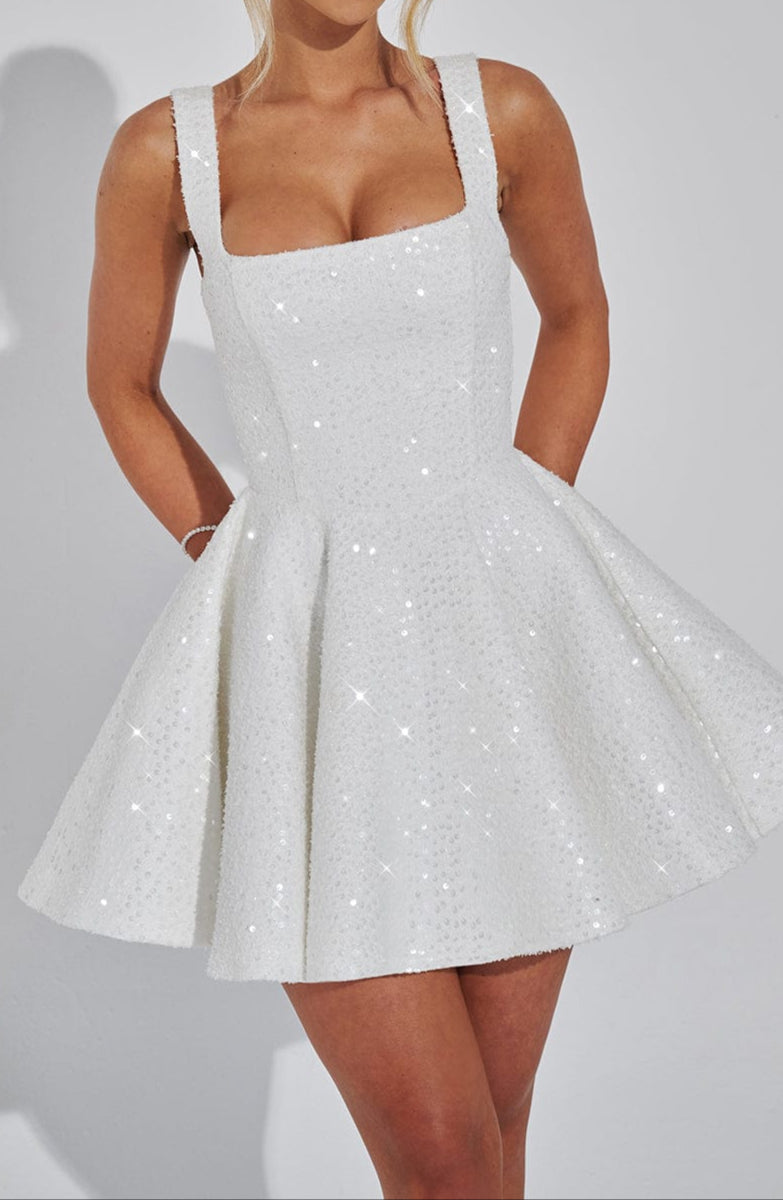 Noa Mini Dress - Ivory