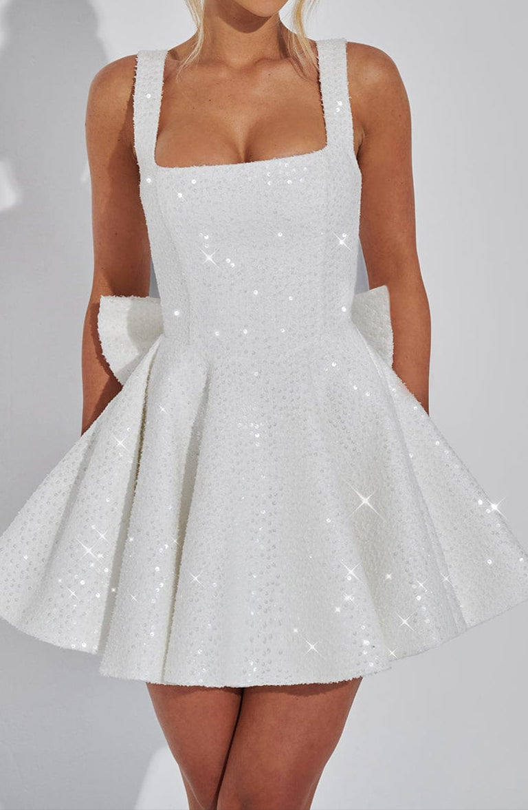 Noa Mini Dress - Ivory