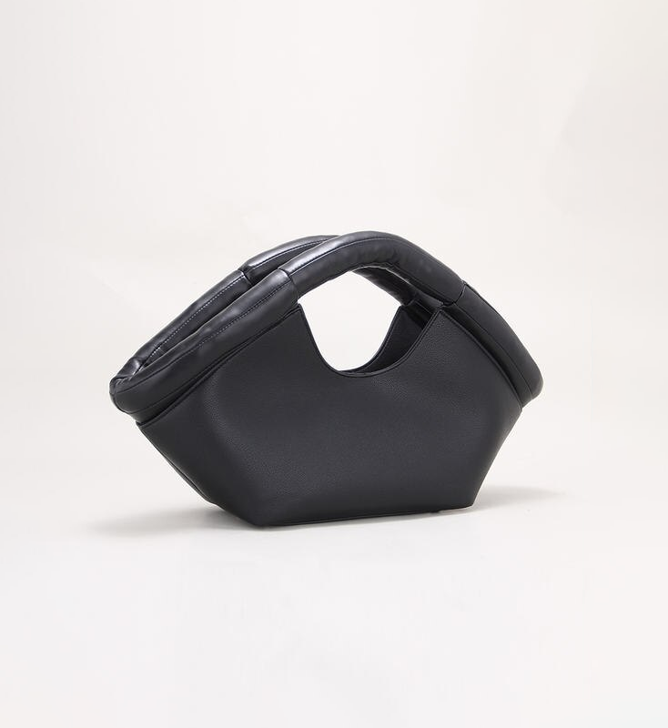 Fashionable Vegan Leather Tote Shoulder Bag