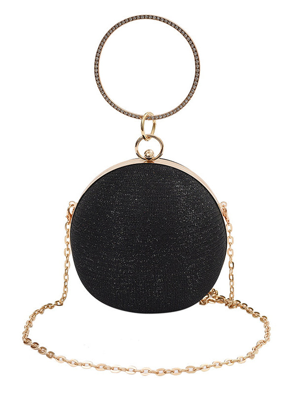 Chains Geometric Shiny Handbags Crossbody Bags Bags