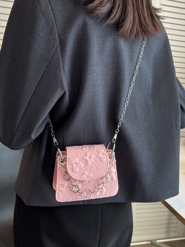 Chains Geometric Satchels Evening Bags & Clutches Crossbody Bags