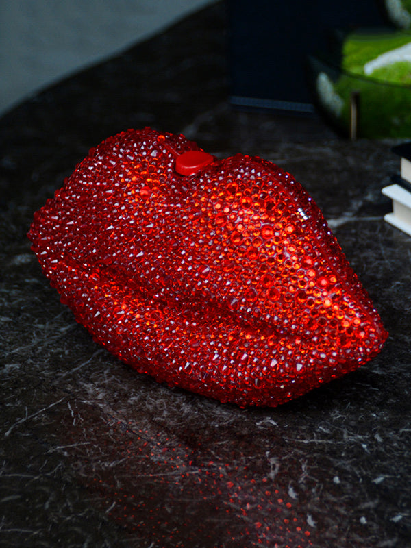 Chains Geometric Rhine Stones Crossbody Bags Bags Accessories