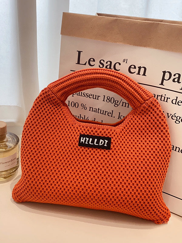 Applique Hollow Handbags Bags