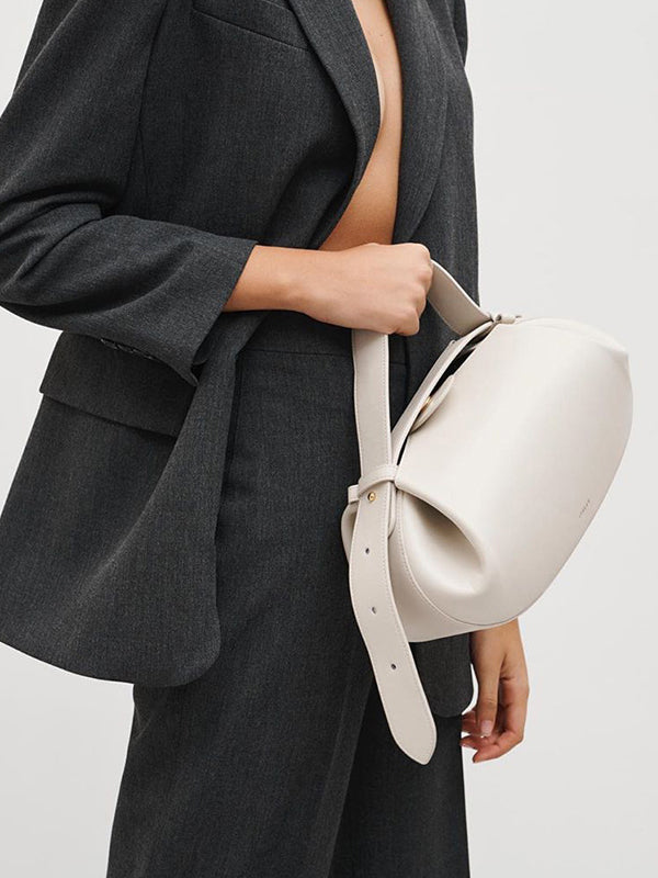 Geometric Pleated Split-Joint Satchels Handbags Crossbody Bags Bags