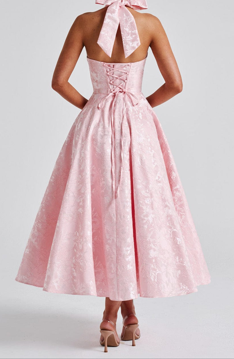 Helena Midi Dress - Blush