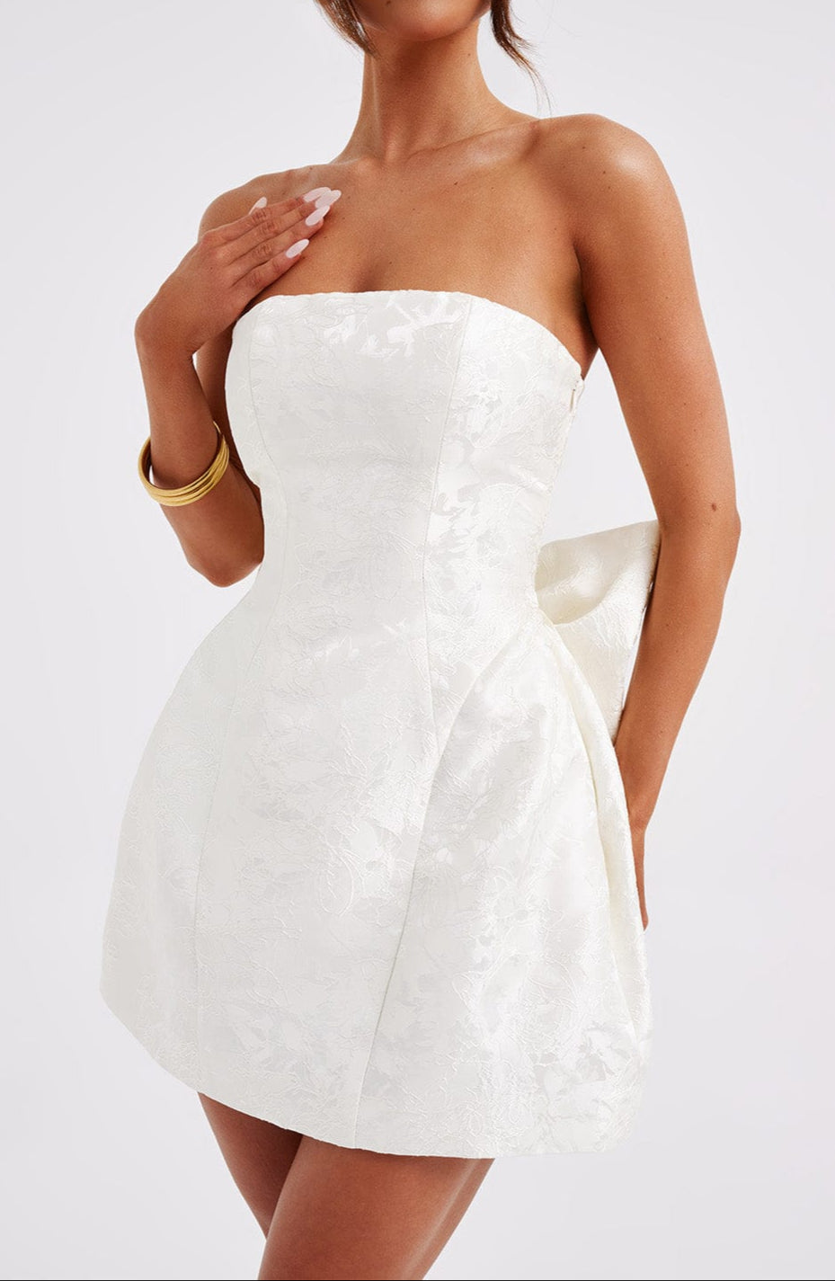 Honora Mini Dress - Ivory