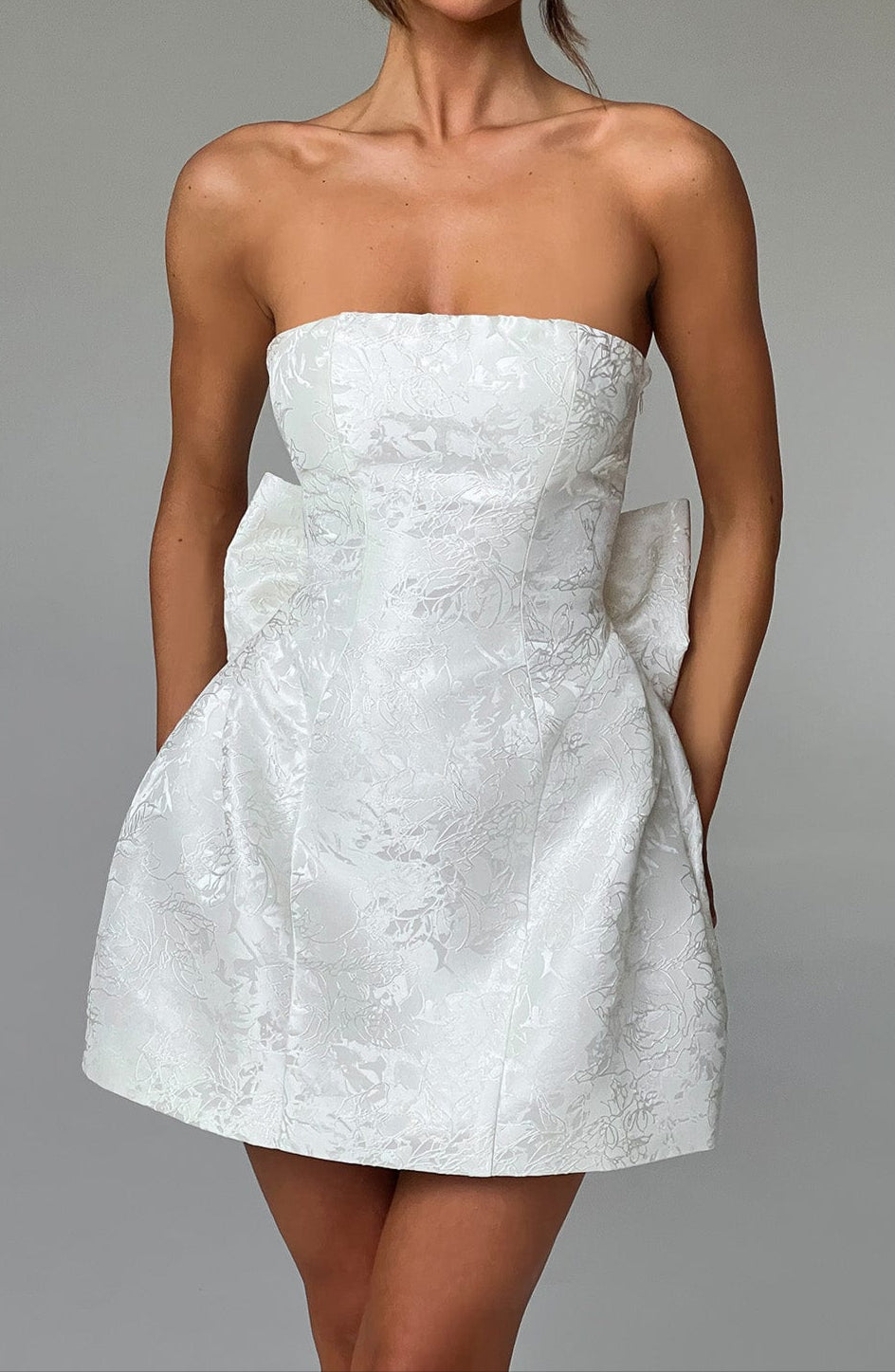 Honora Mini Dress - Ivory