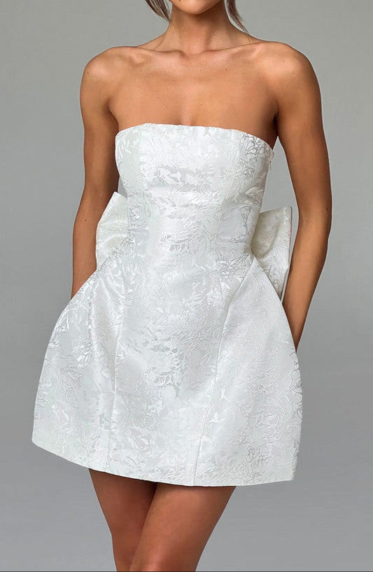 Honora Mini Dress - Ivory