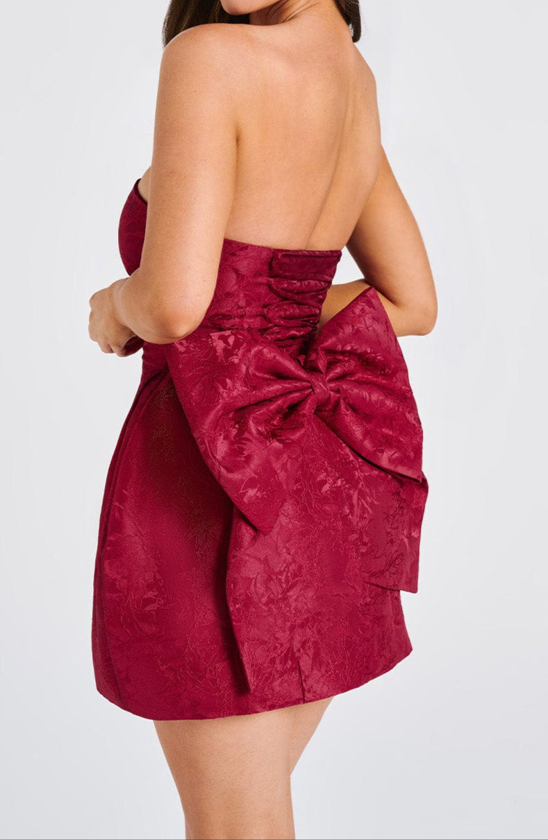 Carmela Mini Dress - Red