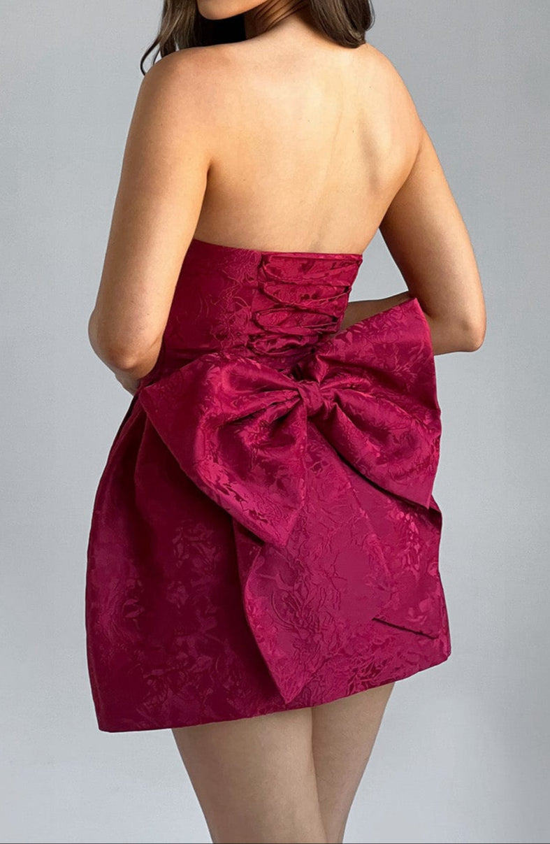 Carmela Mini Dress - Red