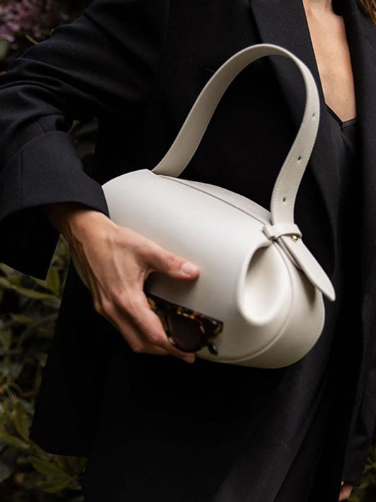 Geometric Pleated Split-Joint Satchels Handbags Crossbody Bags Bags