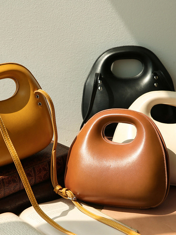 Geometric Hollow Split-Joint Satchels Handbags Crossbody Bags Bags