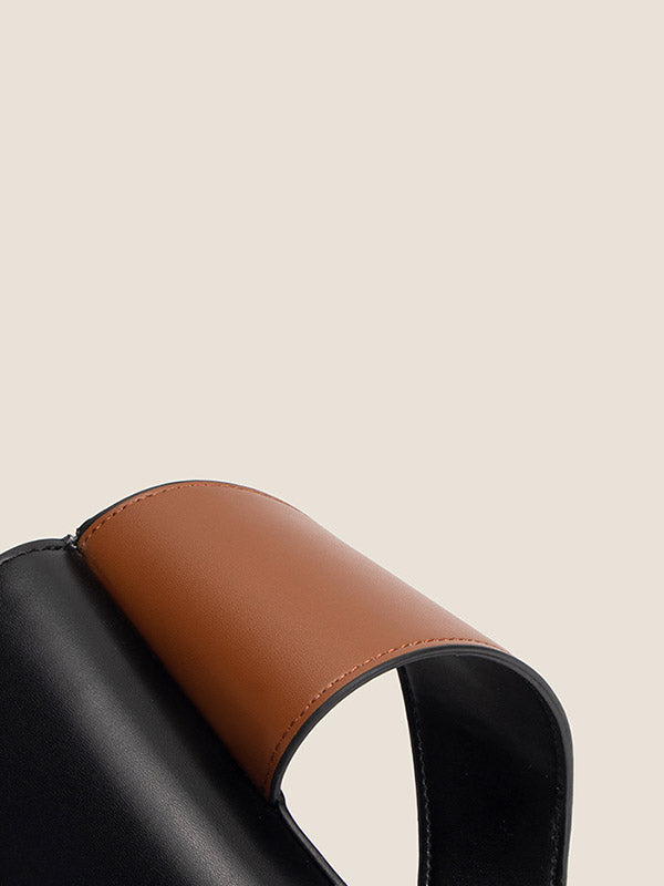 Asymmetric Geometric Split-Joint Handbags Crossbody Bags Bags