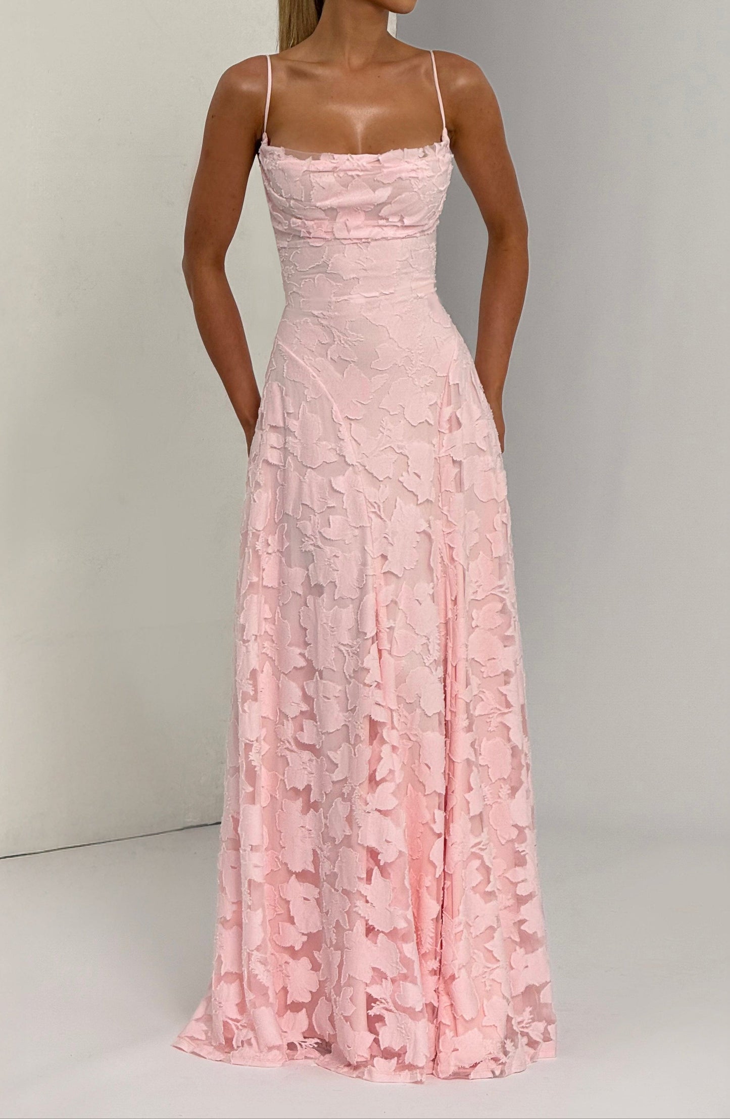 Rachele Maxi Dress - Blush