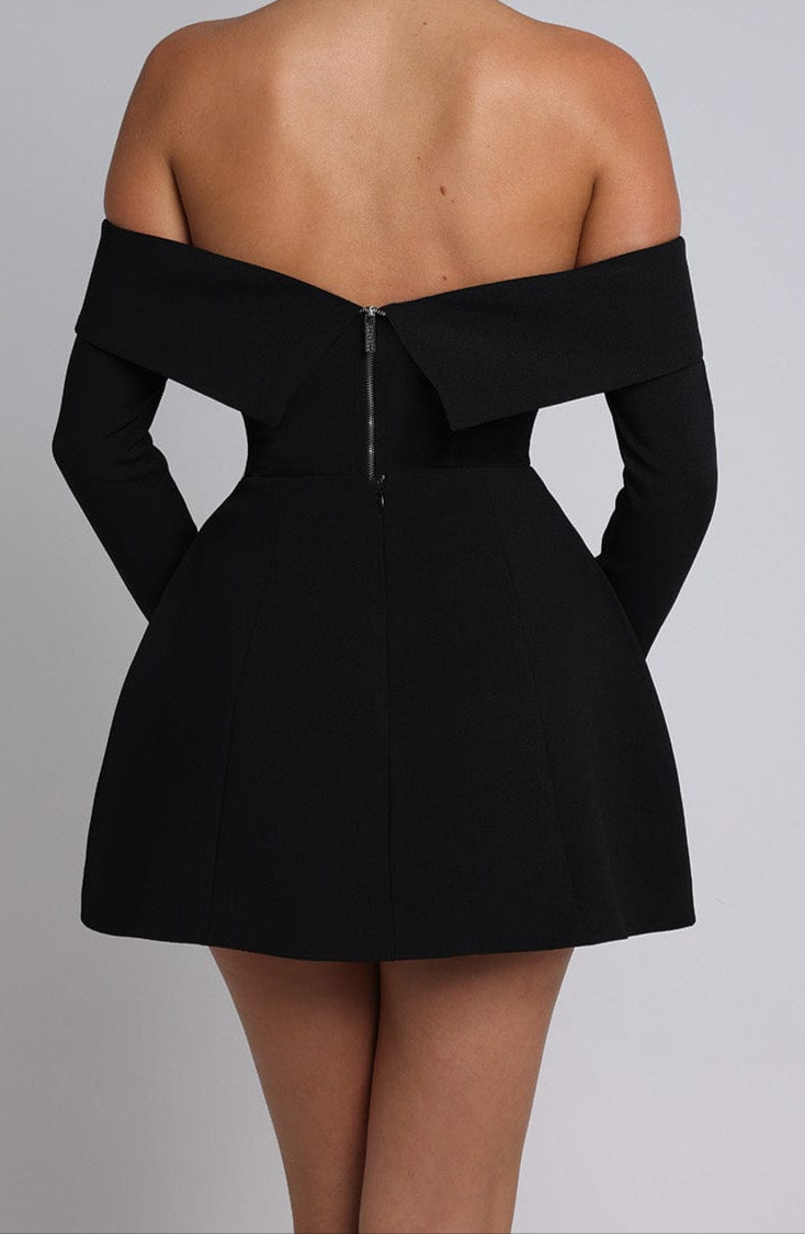 Marta Mini Dress - Black