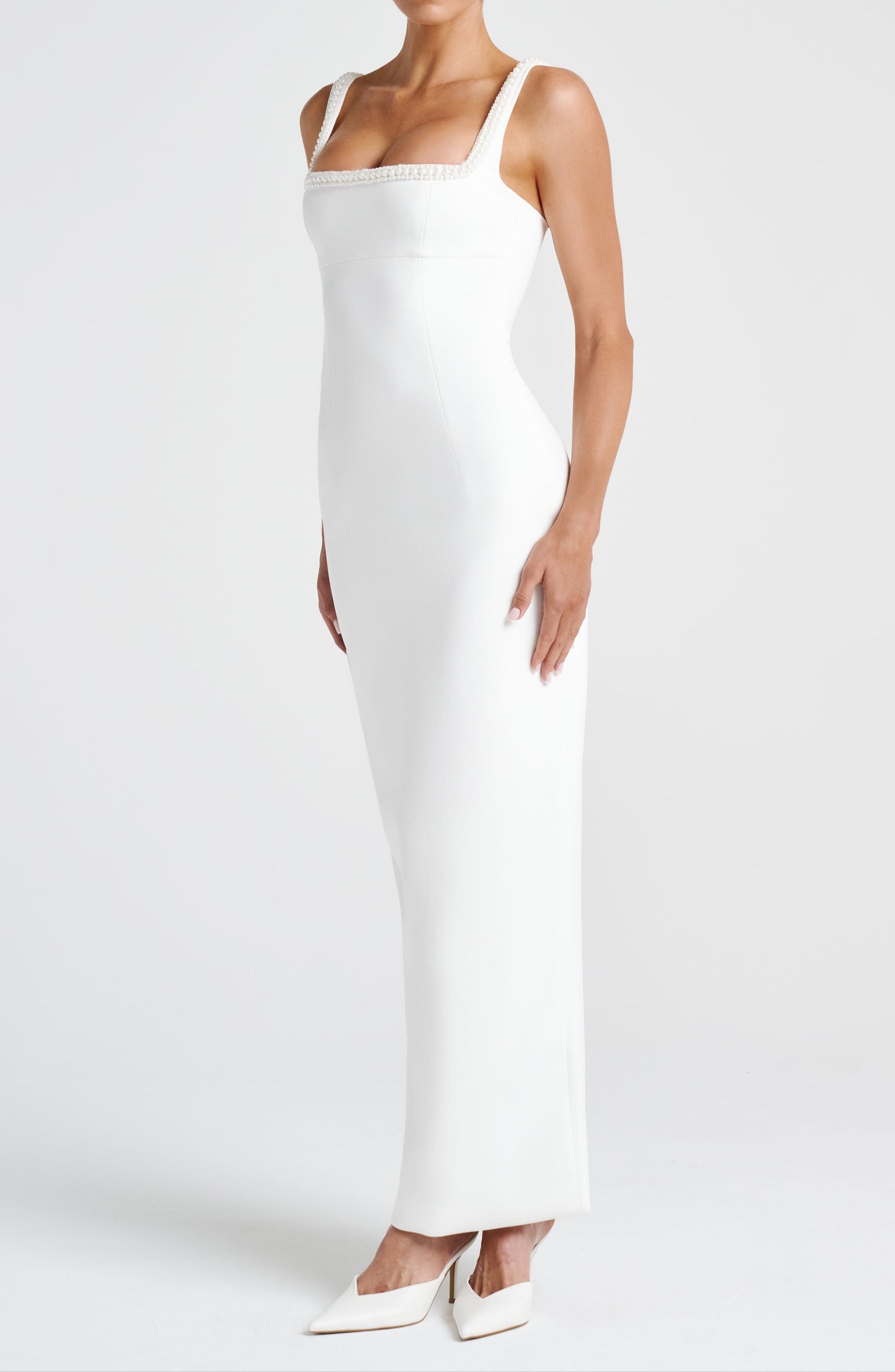 Julieta Midaxi Dress - Ivory
