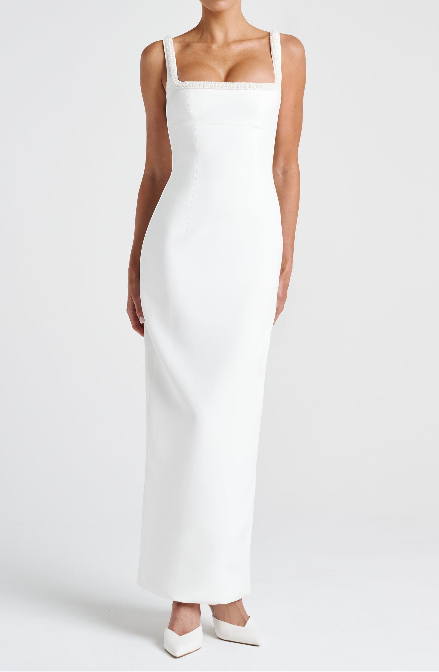 Julieta Midaxi Dress - Ivory