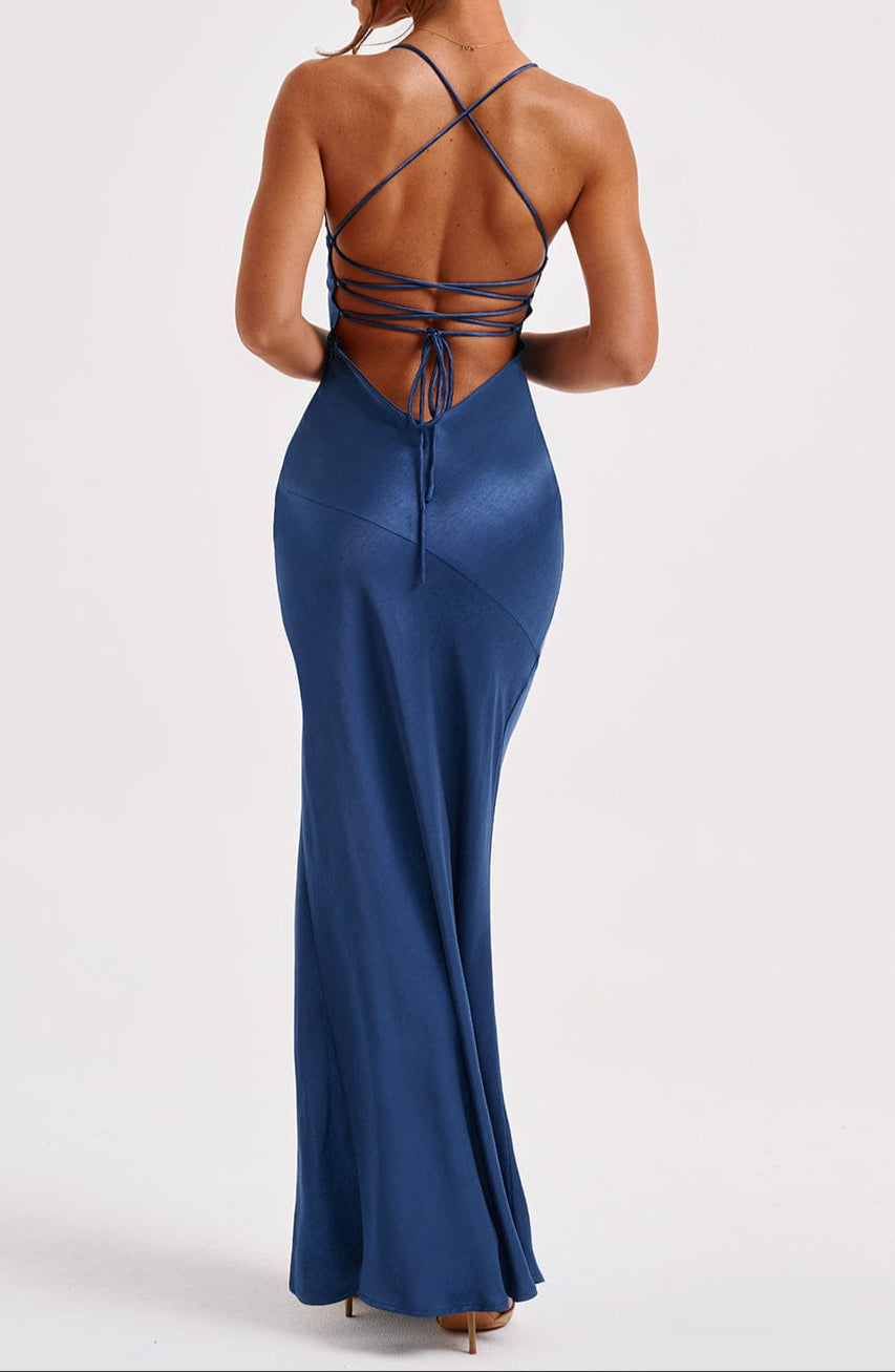Manuela Maxi Dress - Navy
