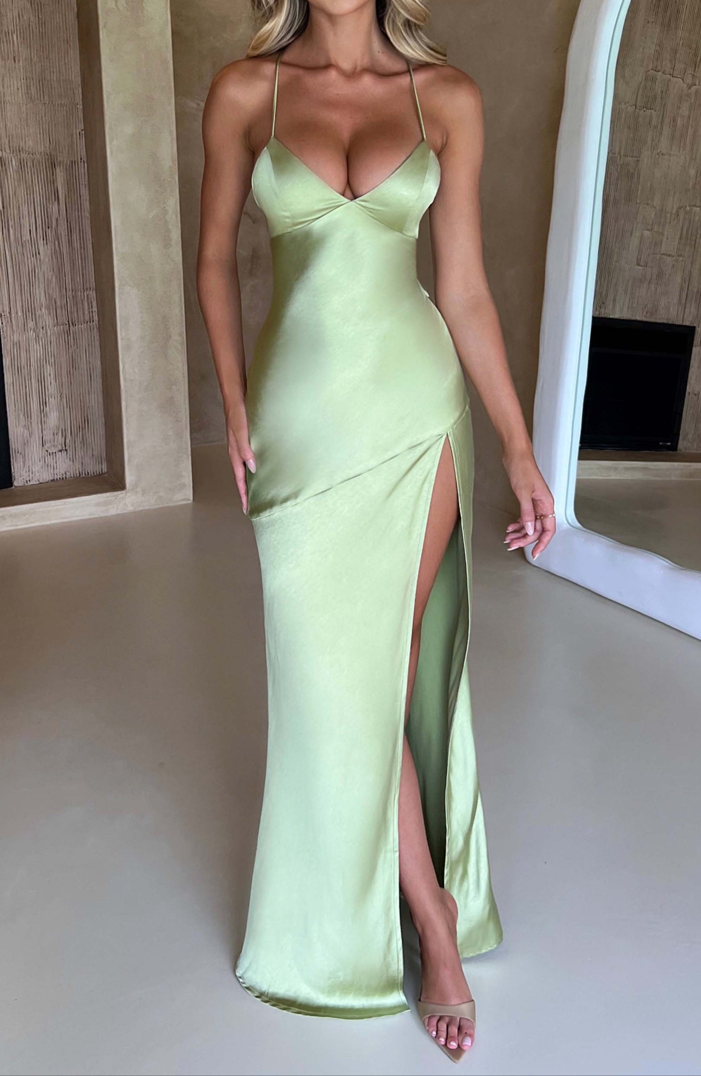 Giovanna Maxi Dress - Sage