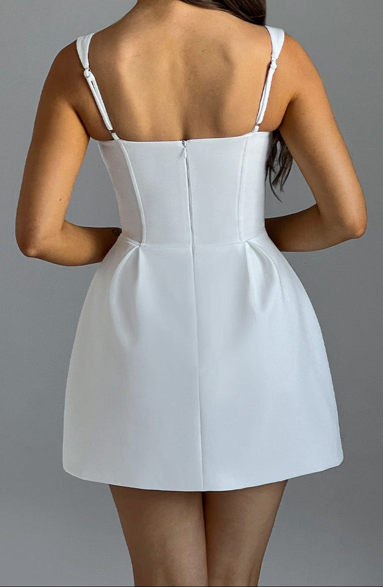 Celia Mini Dress - Ivory