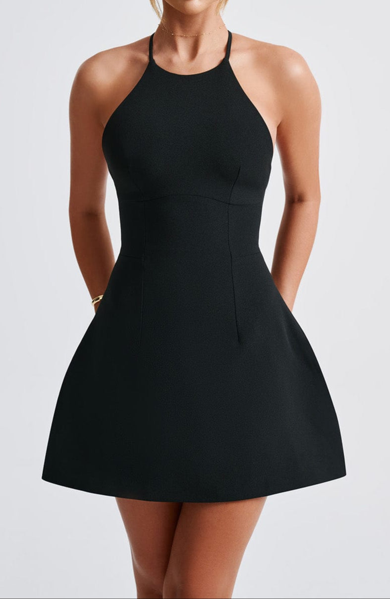Violetta Mini Dress - Black