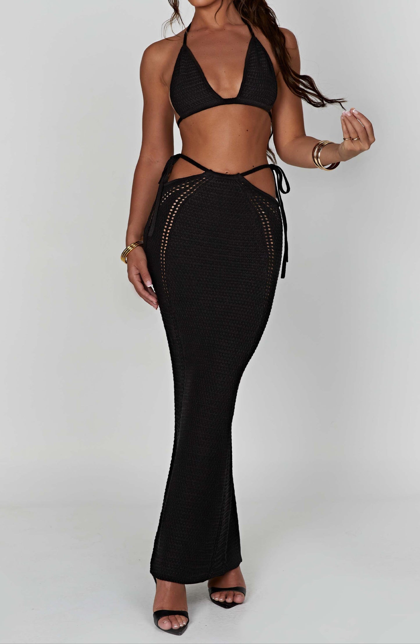 Marcella Maxi Skirt - Black