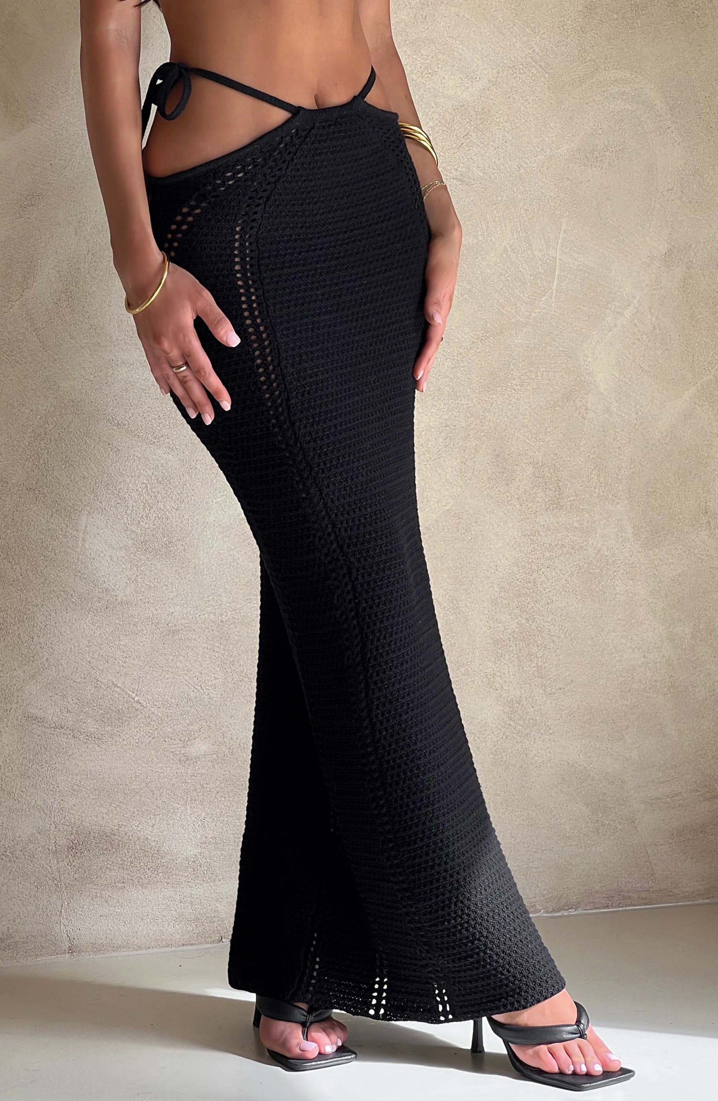 Marcella Maxi Skirt - Black