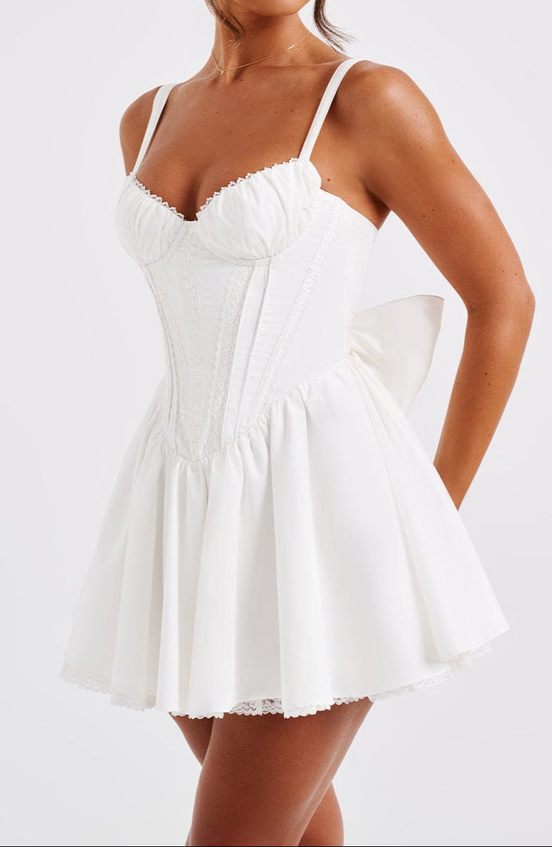 Samantha Mini Dress - White