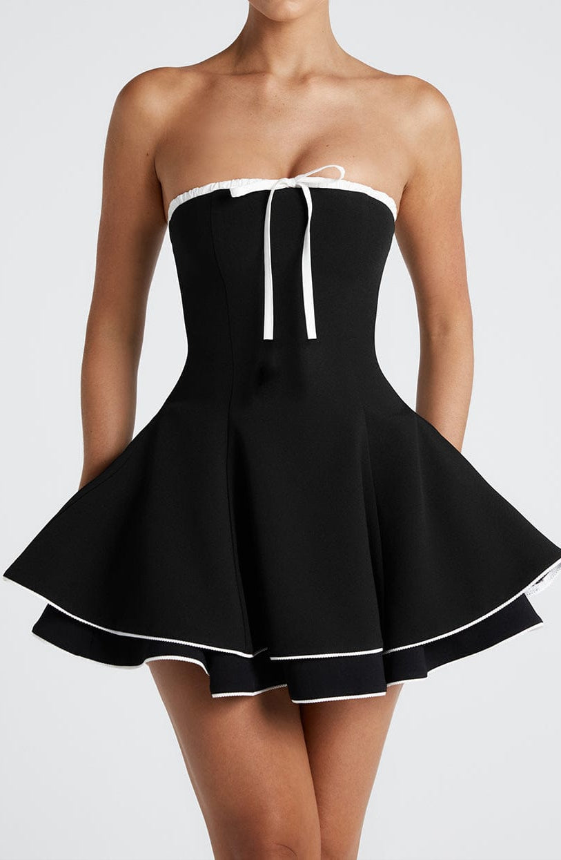 Fernanda Mini Dress - Black