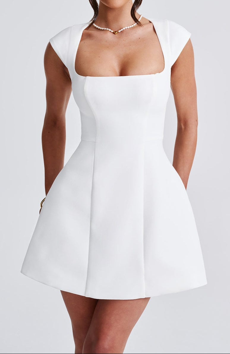Gala Mini Dress - Ivory