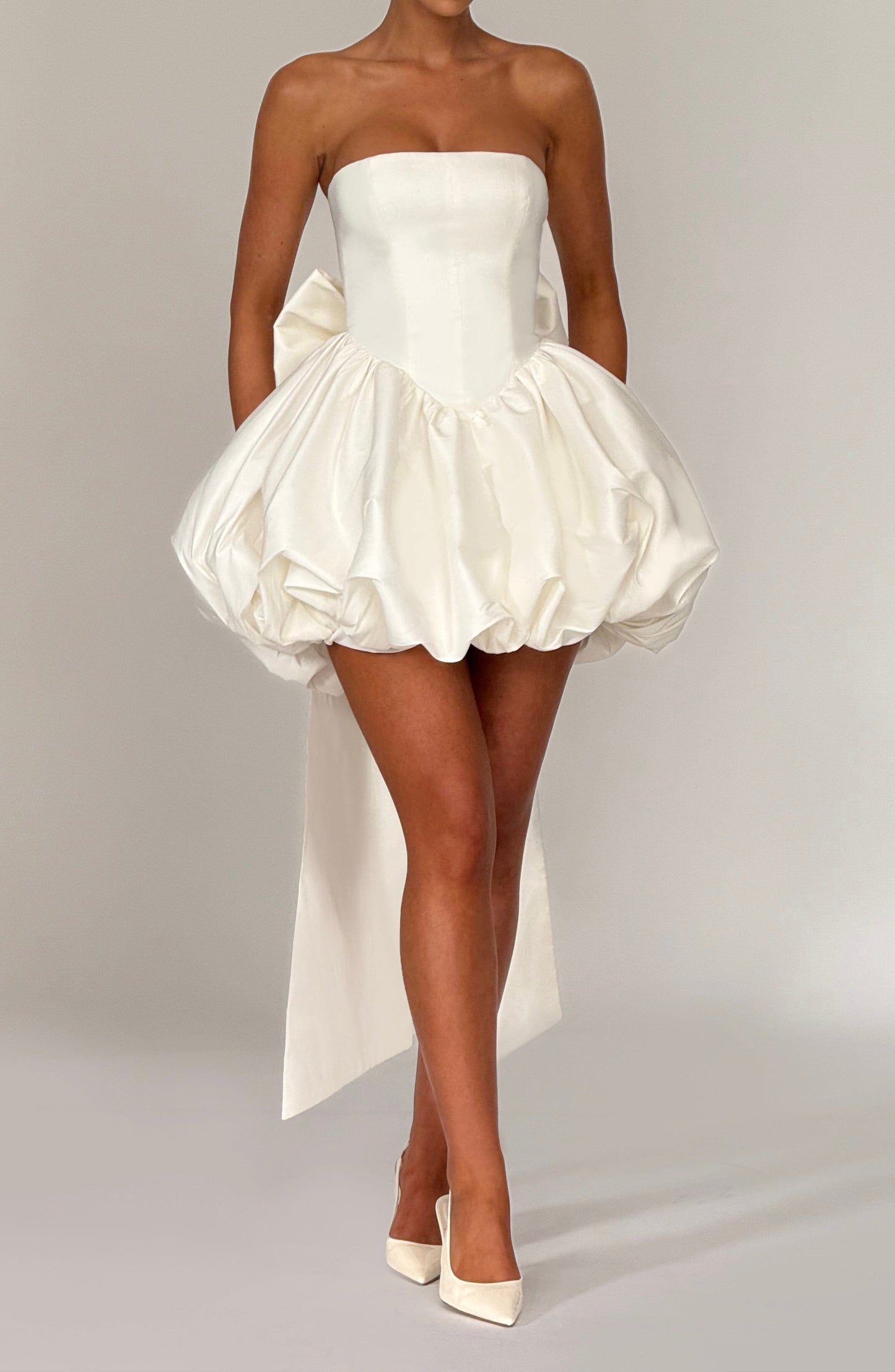 Isabetta Mini Dress - Ivory