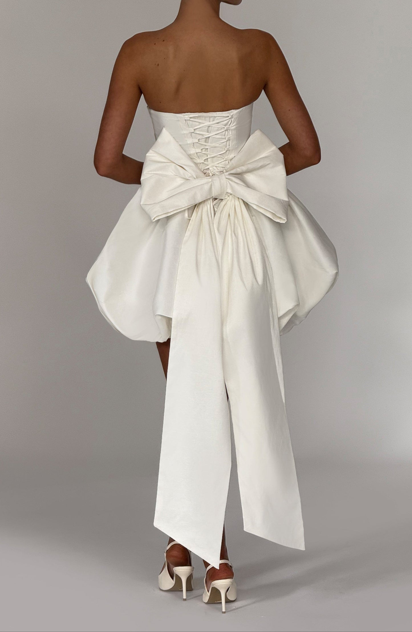 Isabetta Mini Dress - Ivory