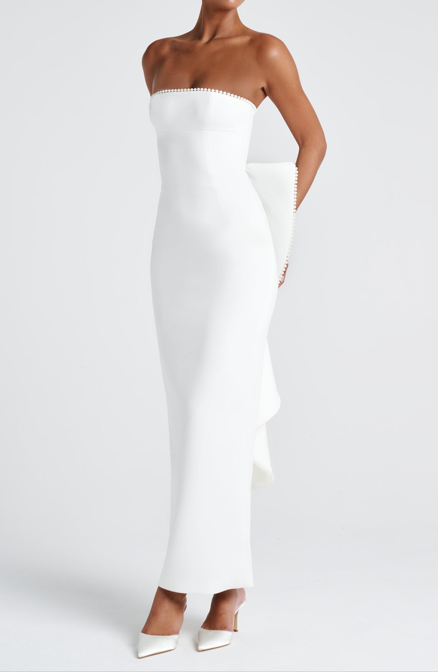 Edetta Maxi Dress - Ivory