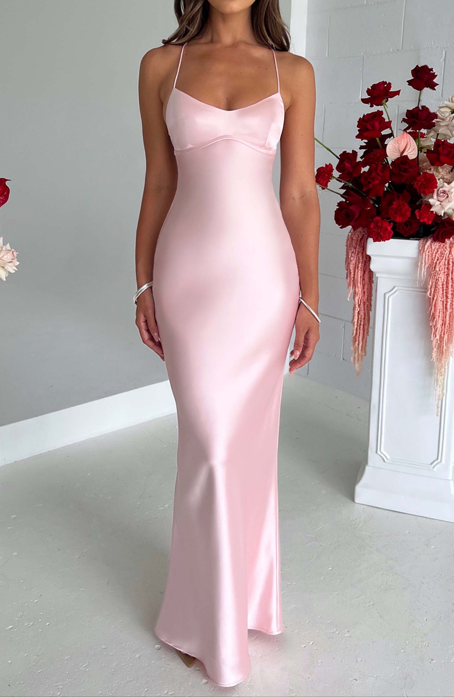 Celinka Maxi Dress - Blush