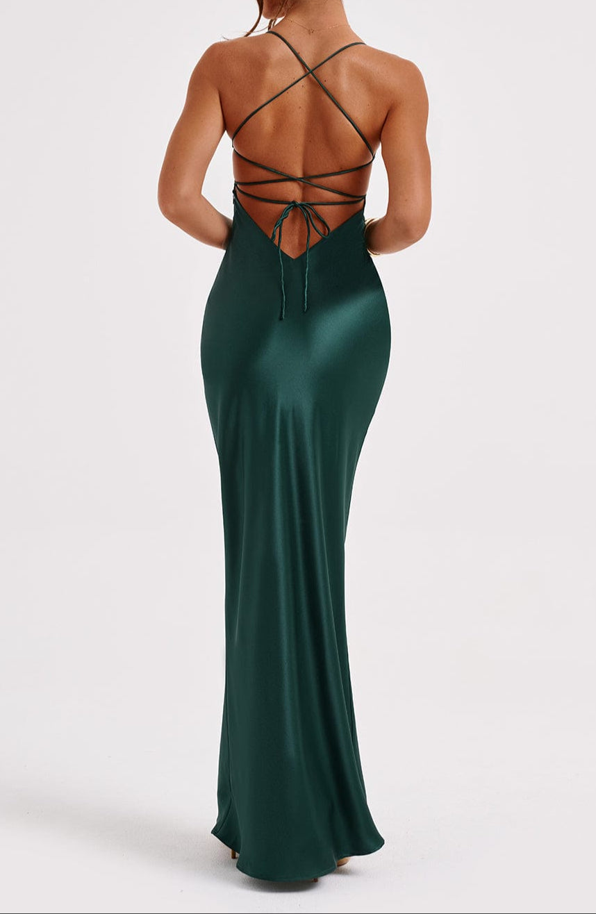 Angela Maxi Dress - Emerald
