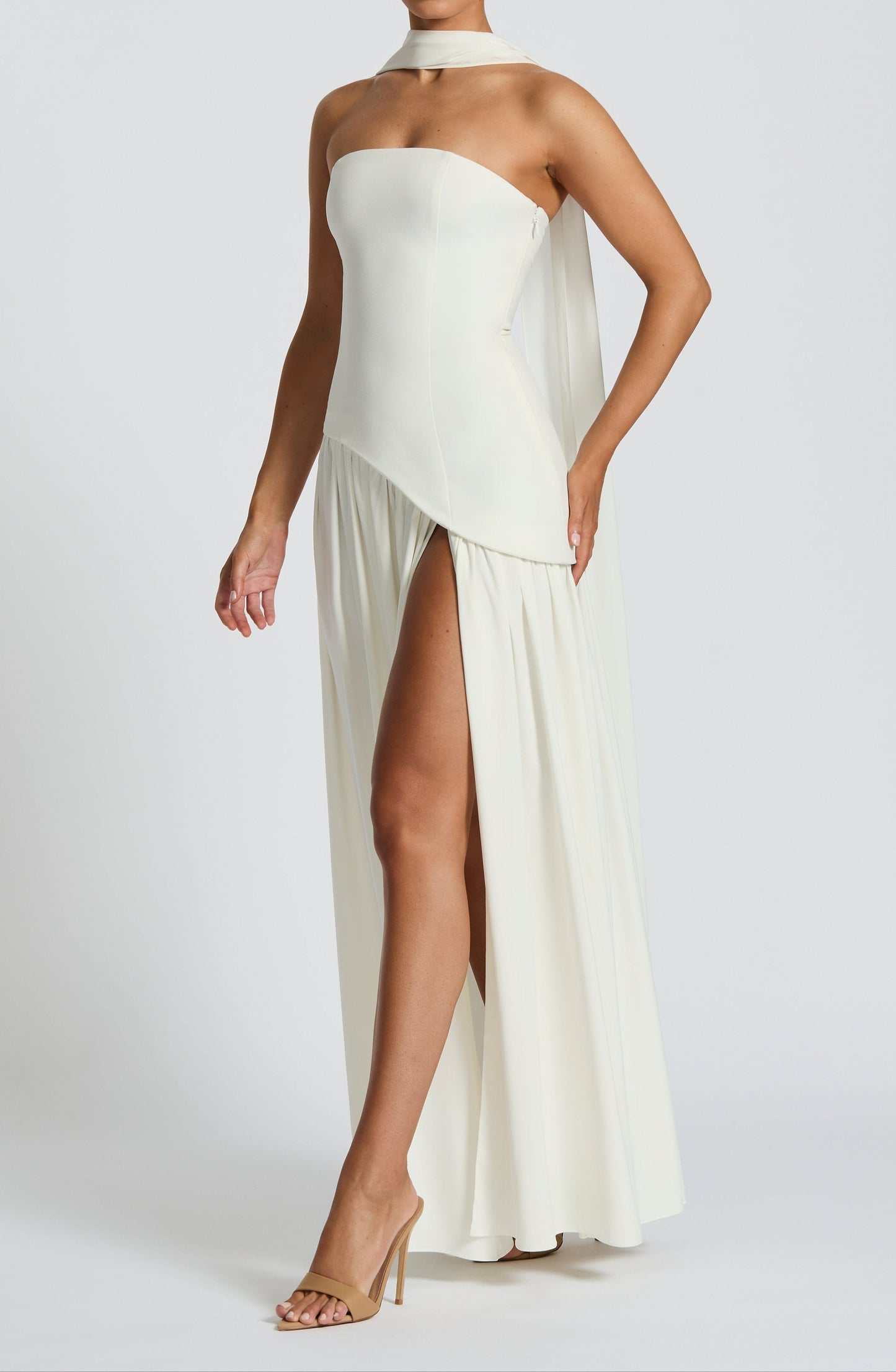 Roseta Maxi Dress - Ivory