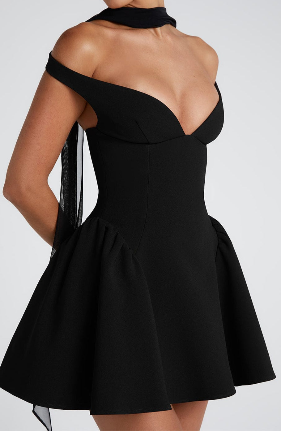 Camila Mini Dress - Black