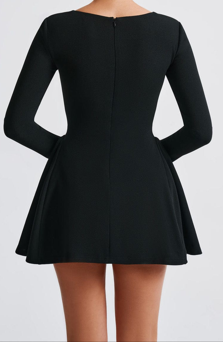 Isabel Mini Dress - Black