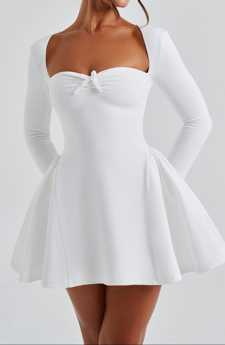 Melissa Mini Dress - Ivory