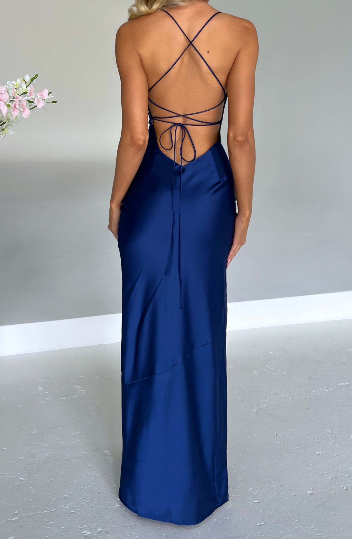 Amira Maxi Dress - Navy